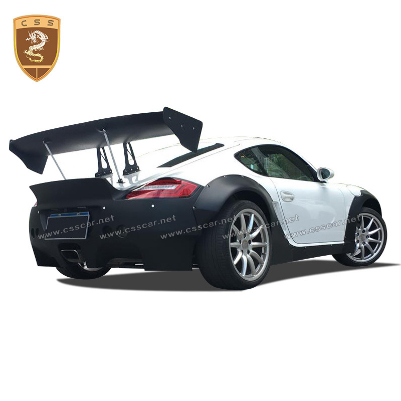 Car front bumper for Porsche cayman boxster 987 model car change to r-bunny wide body kit