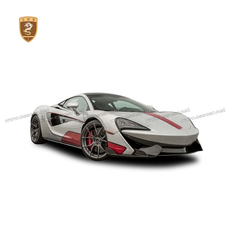 Upgrade To Vors Style Real Carbon Fiber Fabric Car Front Bumper Lip Splitter For Mclaren 540C 570S