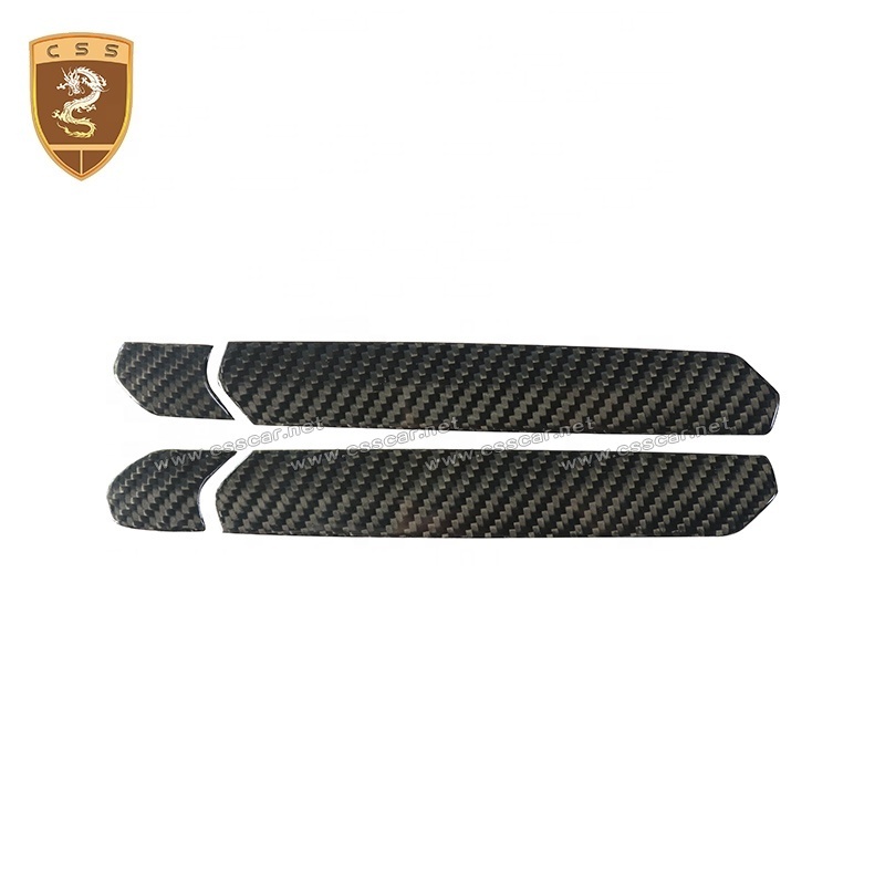 Hot Sale Dry Carbon Fiber Door Handle Cover For Lambor Huracan LP610 LP580