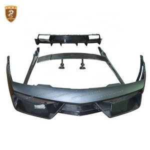 For Lambor Gallardo Lp550 Lp560 Lp570 Dnc Style Carbon Fiber Front Rear Bumper Side Skirts Body Kit