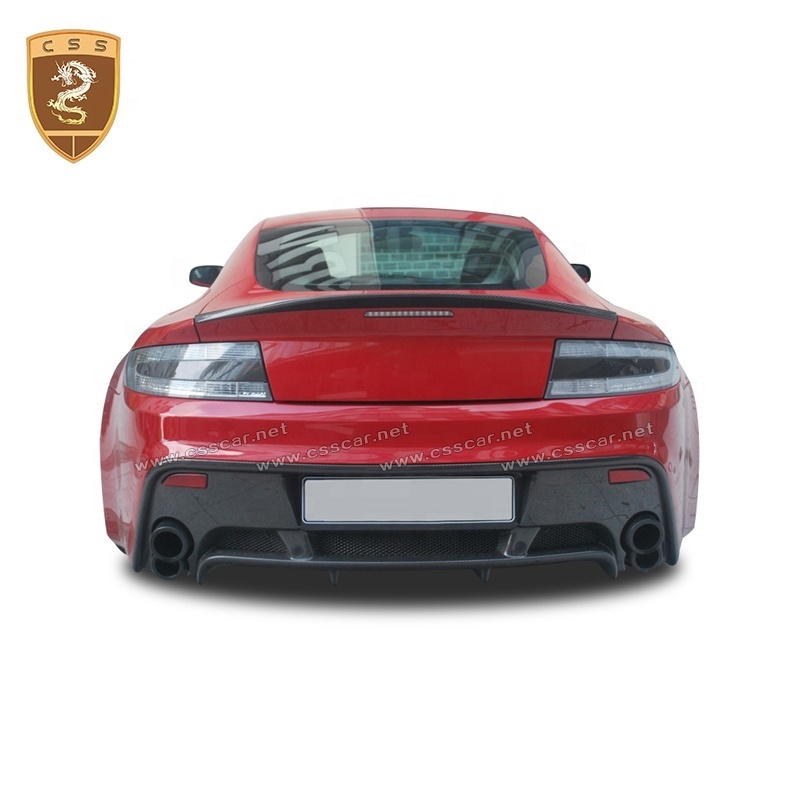 My Style Cf mix Frp Materials Car Front Rear Bumper Diffuser Conversion Body Kits For Aston Martin V8 Vantage