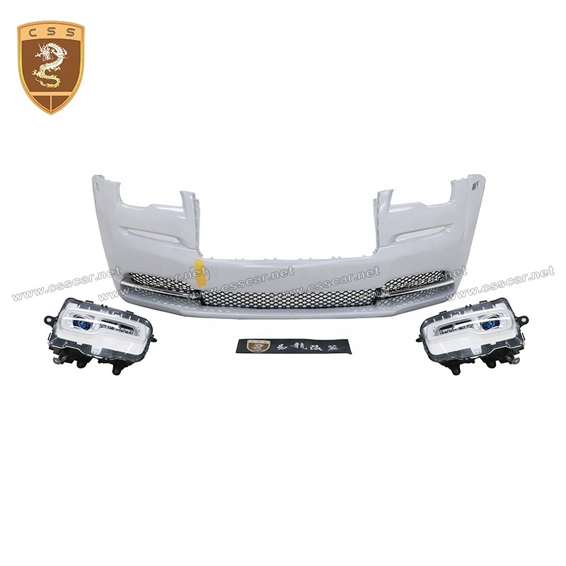 For Rolls Royce Wraith Car Bodykit Upgrade Facelift III Front Bumper Chin LED Headlight Body Kits