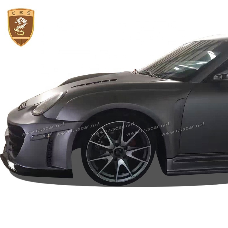 For Porsche Cayman Boxster 987 Wide Glass Fiber Body Kits