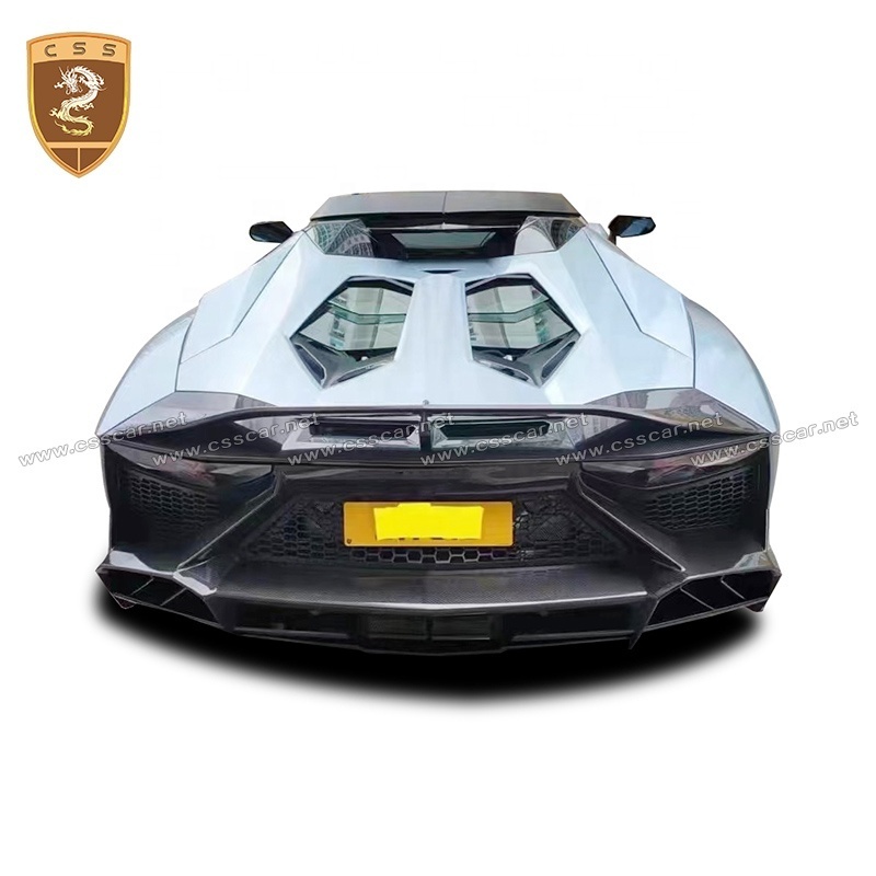 CF+FRP MSY Style Front Bumper Assembly Side Skirt Rear Bumpers Racing Spoiler Body Kit For Lamborghini Aventador Lp700 Bodykit