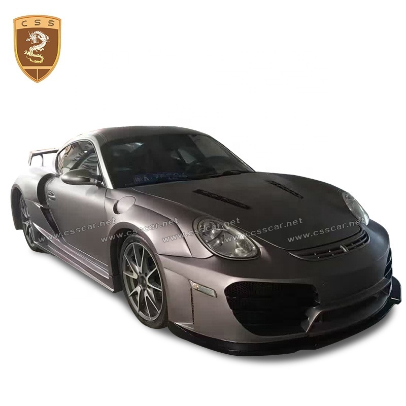 For Porsche Cayman Boxster 987 Wide Glass Fiber Body Kits