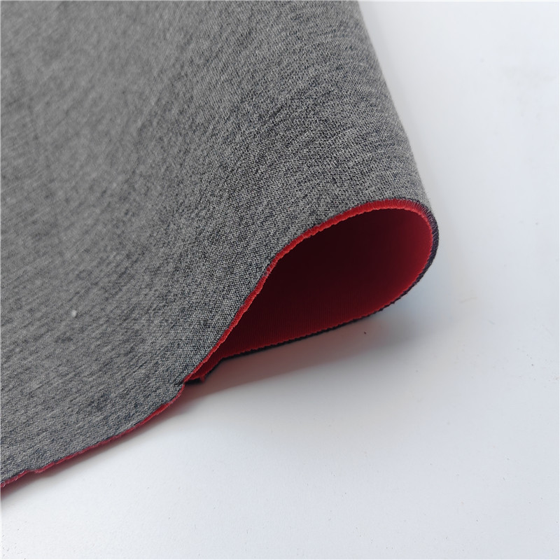 3d Spacer Sandwich Air Mesh Fabric 5% Elastane 55% Polyester 40% rayon Spandex Fabric Knitted Plain Dyed Warp