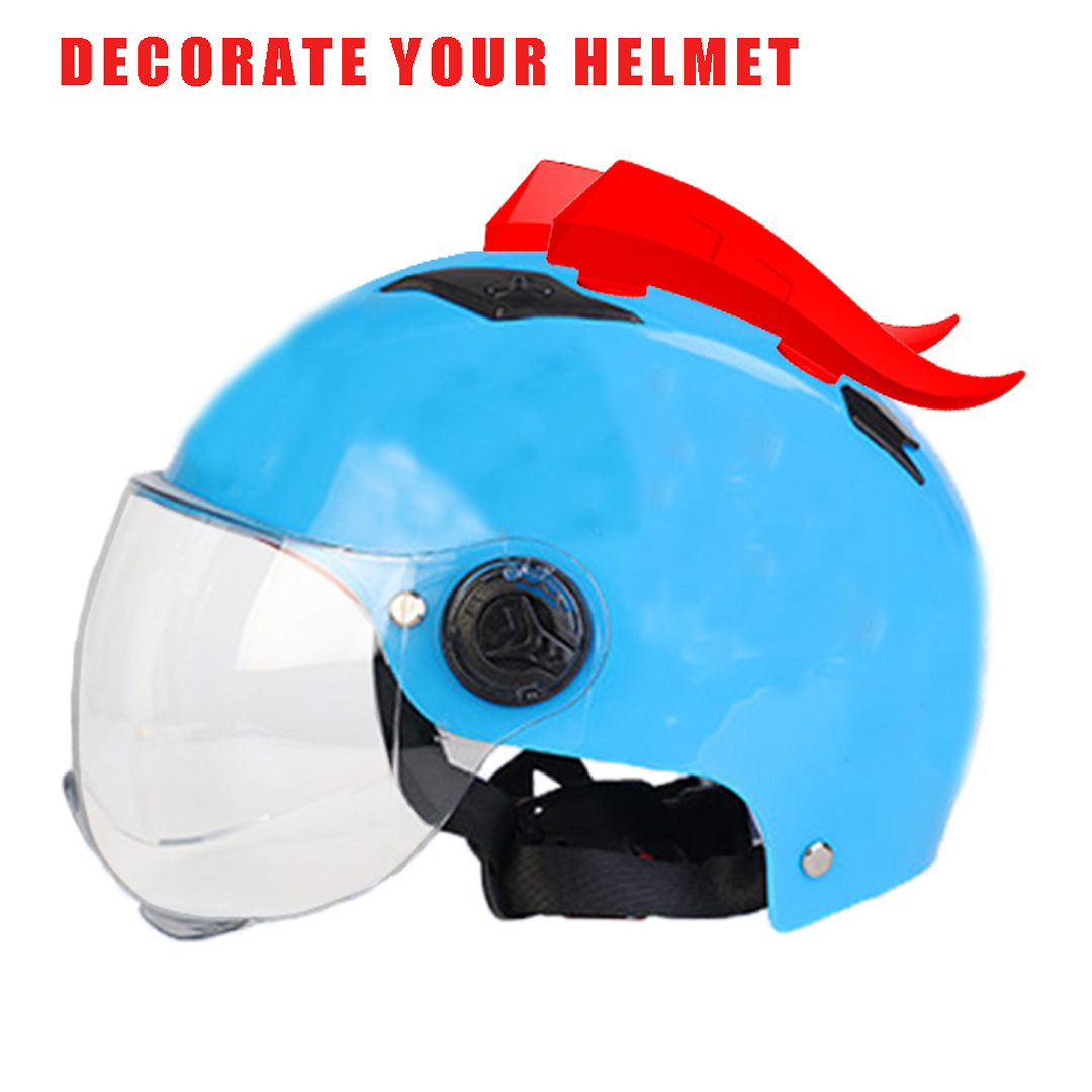 Hot Funny Cartoon Helmet Accessories Ears Snowboard Ski Bicycle Motorcycle Helmet Bull Horns