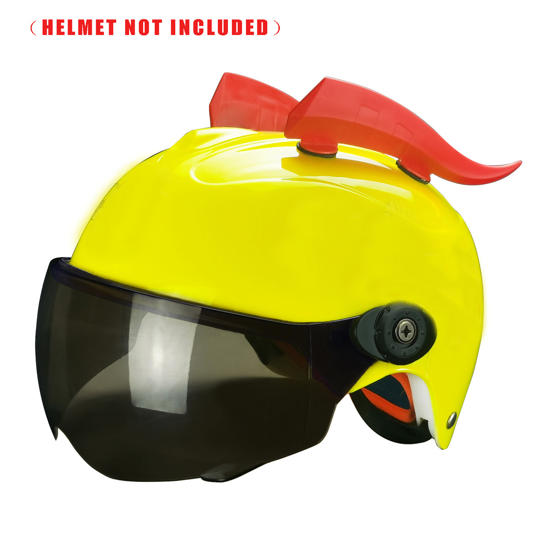 Hot Funny Cartoon Helmet Accessories Ears Snowboard Ski Bicycle Motorcycle Helmet Bull Horns