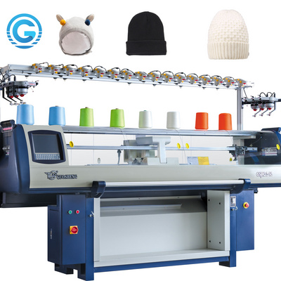 computerized brother flat knitting machine for knitting sweaterwomen jacquard pattern