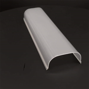 Plastic Extrusion Decorative Fluorescent Light Covers Led Pc Lamp Cover