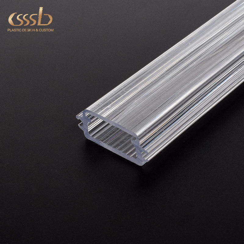 Customized Pc Led Light Cover Polycarbonate Linear Cover For Office/classroom/ Living Room Lighting