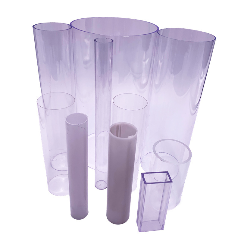 Hdpe pp abs 100mm tube pvc diameter cylinder-aquarium large cylinder acrylic aquarium tank pmma ps plastic pipe