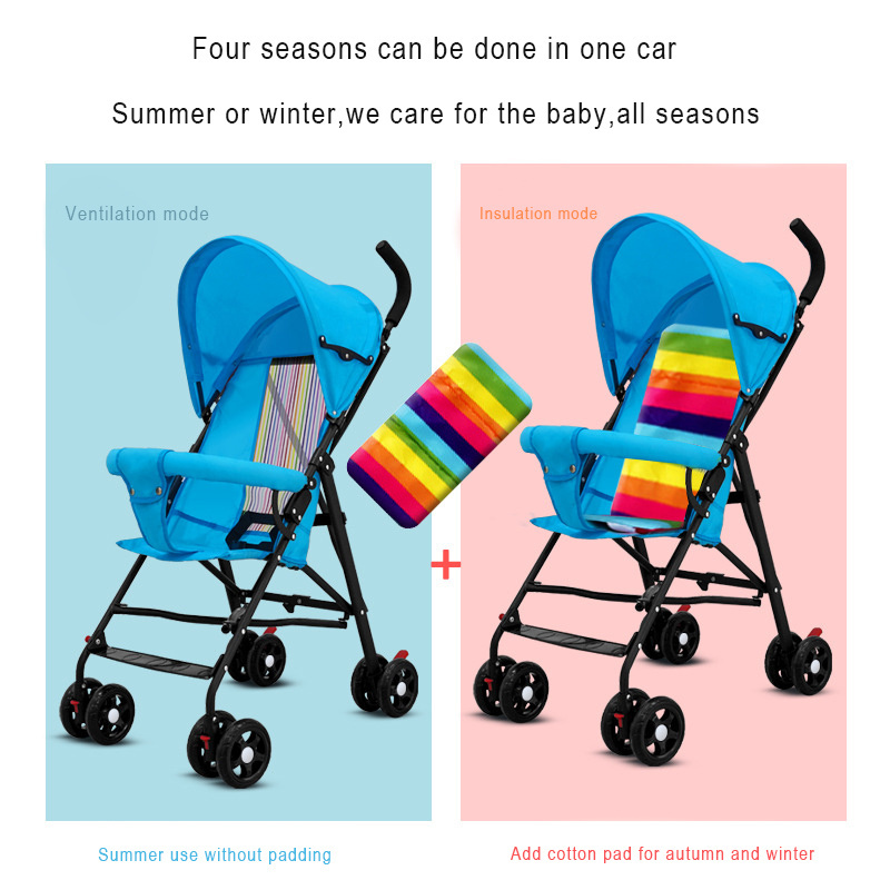 New Easy travel High-Quality Baby Portable Umbrella Rider Easy to fold children's Stroller Adjustable multi-functional Stroller