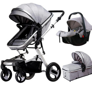 China Manufactory 2023 baby stroller 3in 1 baby strollers china manufacturer 1 set 2 in 1 stroller baby car seat