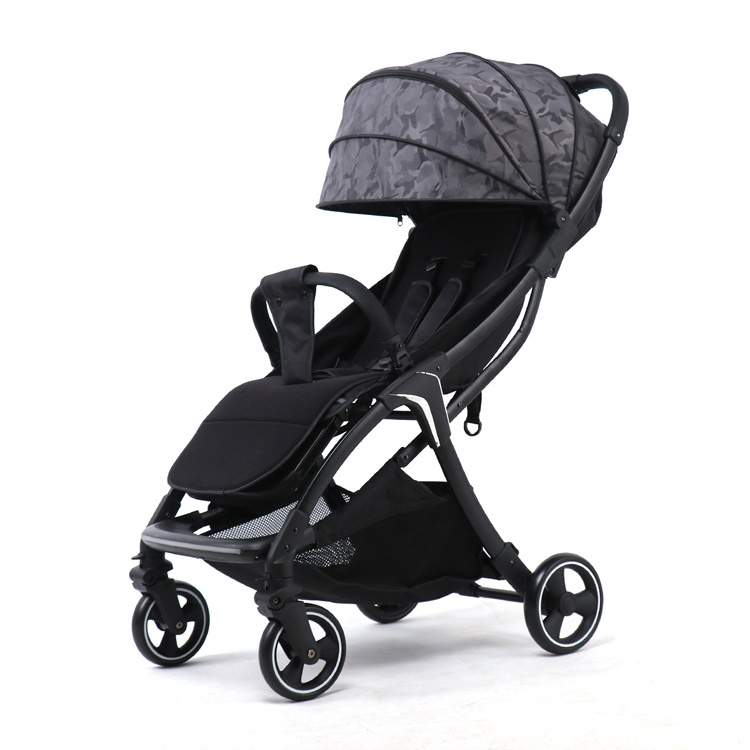 Lightweight, aluminum alloy High Landscape Travel System baby stroller and Foldable Baby Stroller