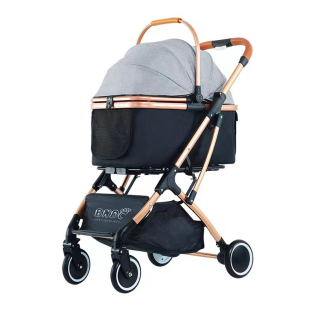 2024 Toy Dog Stroller Lightweight Dog Carrier Trolley Jogging Pet Travel Outdoors Dog Best Travel System Strollers Portable