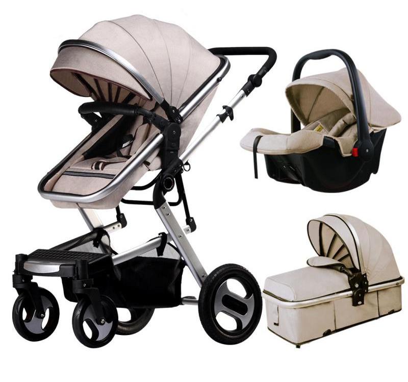 China Manufactory 2023 baby stroller 3in 1 baby strollers china manufacturer 1 set 2 in 1 stroller baby car seat