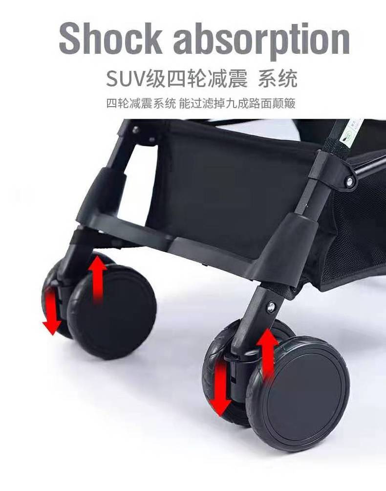 Pushchair Baby Stroller Cup Holder for Pram Stroll Travel portable collapsible breathable baby stroller