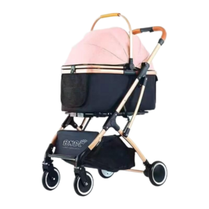 2024 New Design Pet Stroller Travel 4 Wheels Pet Strollers For Large Dogs