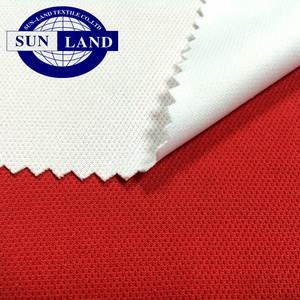 Men's T- shirts 100 Polyester Knit Pique Sport Clothing Fabric Quick Dry Wicking Summer Clothes Mesh Fabric