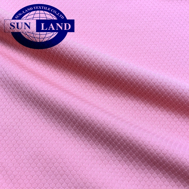 sportswear kit bespoke teamwear shirt 100 polyester knit dry fit hexagon mesh fabric