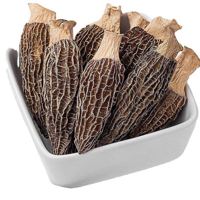 Yunnan Food Organic Bulk Healthy AD Brown Morels Dry High Quality Health Morchella Dried Wild Morel Mus Dried Mushroom 1 Kg