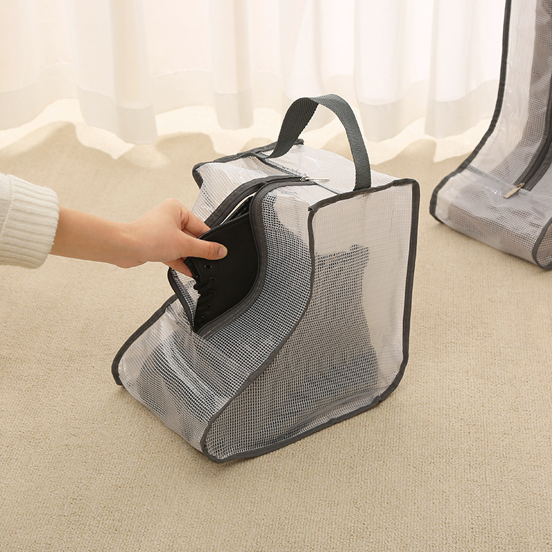 Travel Shoe Storage Bag Fabric Short Boot Storage Bag Organizer Boot Protector Dust Bag For Shoes