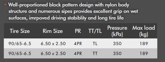 off road Tyres CST Tire C858 Wholesale e-scooter Solid Blocks Tread Pattern 90/65-6.5 70/75-6.5 Electric scooter Tires