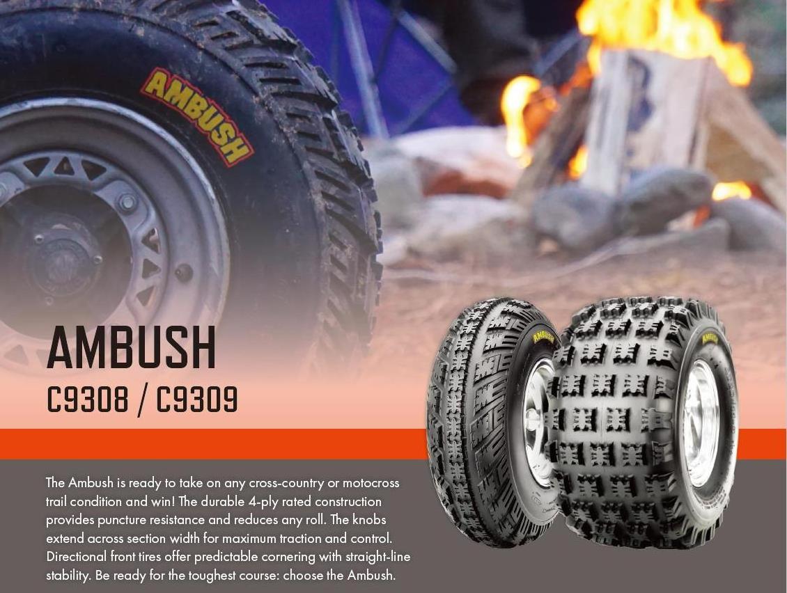 CST Tires China Manufacturer Wholesales C9308 Atv/Utv Tyre 23 8 12 Inch  AT23X8-12 Atv Tires