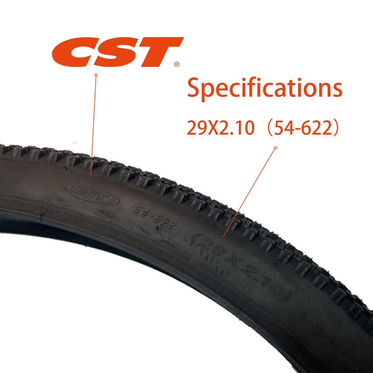 CST Tires Manufacturers in Stock Comfortable Ride airless Mountain Race Patrol 29 X2.10 29 inch bicycle Bike Tires