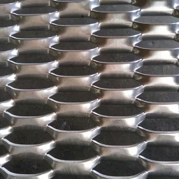 Custom Stainless steel / Aluminum / Galvanized / black wire netting decorative expanded metal mesh