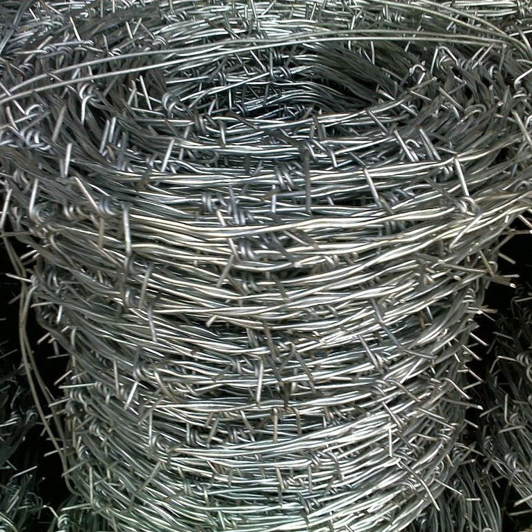 High Quality Anti-Rust 10 Gauge 500 Meters 50Kg Barbed Wire roll price