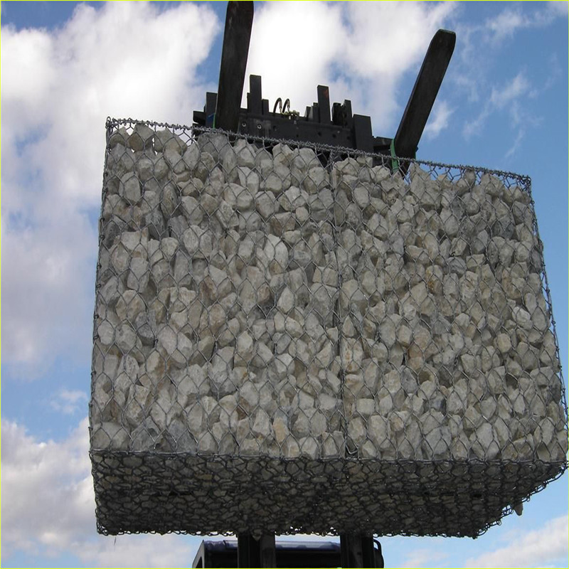 gabion basket box stone cage fenc Mesh River Bank Protection Wall Woven Gabion 2*1*1m 3*1*0.5m 400*100*100mm gabion wire