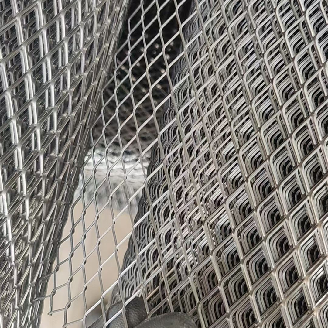 Wholesale Galvanized stainless steel diamond hole expanded metal mesh