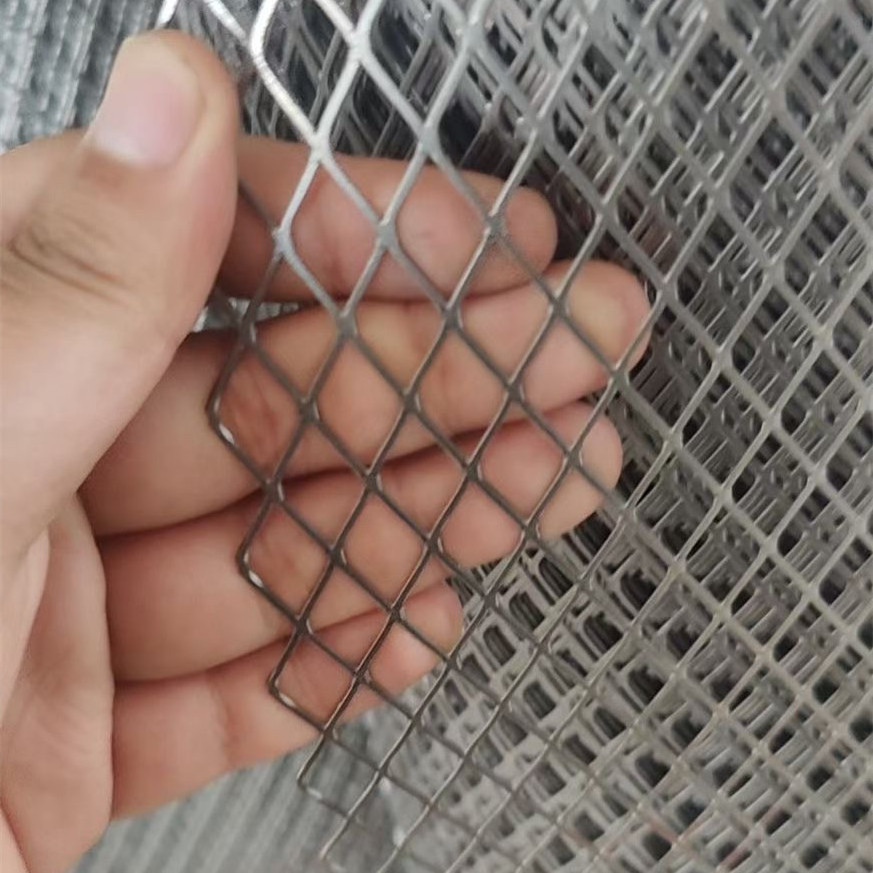 Wholesale Galvanized stainless steel diamond hole expanded metal mesh