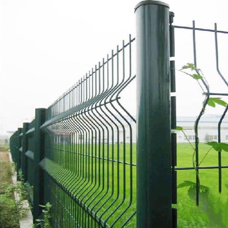 High Quality Low Price Factory Supply Welded Wire Mesh Fence Garden Fence Galvanized 3D Curved Fence