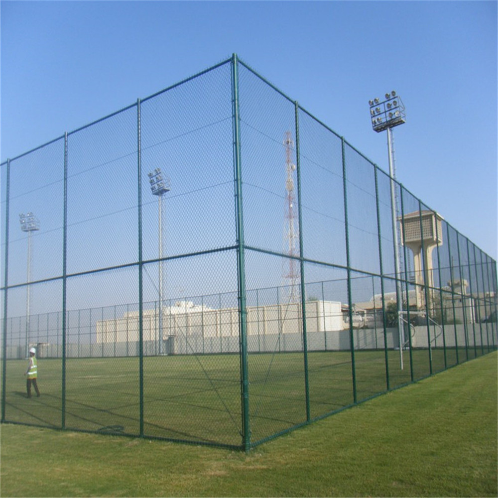 10 foot high 100 foot 100 ft roll 11 gauge / 2mm chain link wire mesh fence 2 meter by 15 meter chain link fence prices