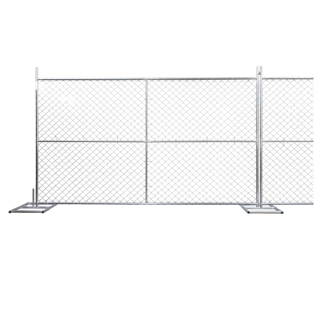 2024 Galvanized easy install chain links fencing panels 4ft  7ft heavy gauge privacy chain link fence kit extension with post