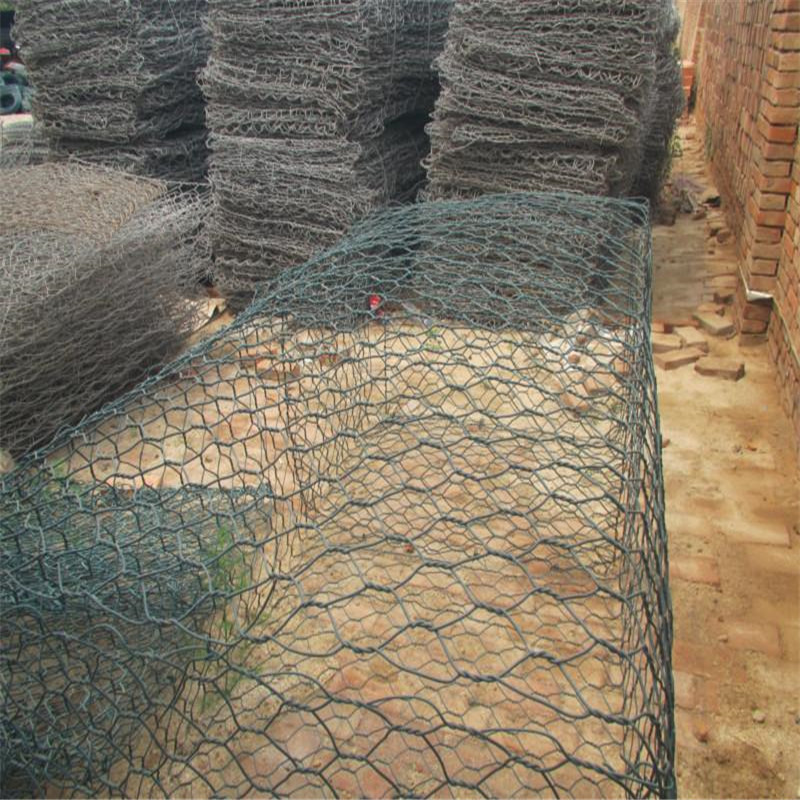 gabion basket box stone cage fenc Mesh River Bank Protection Wall Woven Gabion 2*1*1m 3*1*0.5m 400*100*100mm gabion wire