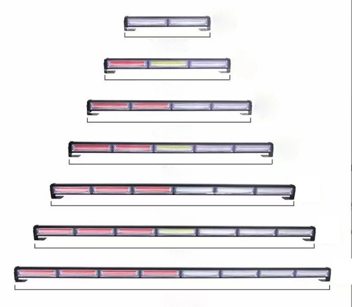 COB Strobe Flashing Lights Bar with High Visibility Traffic Advisor Strobe Light Bar LED Warning Traffic Warning Light