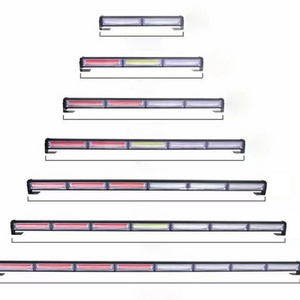 COB Strobe Flashing Lights Bar with High Visibility Traffic Advisor Strobe Light Bar LED Warning Traffic Warning Light