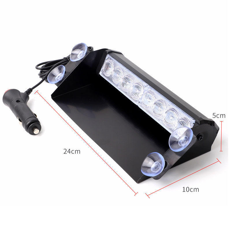 Cheap Price 12v Red Blue Amber Color Dash Deck Strobe Light Led Warning Strobe Lights Car Truck Emergency Flash Light