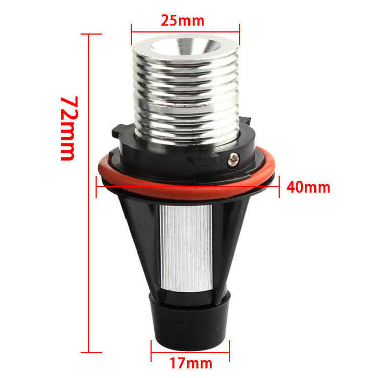 Ultra Bright Angel Eyes 5W 6500K Bombillas LED Car LED Headlight Bulb Compatible For BMW E39 E60 E63 E64 E53 X5