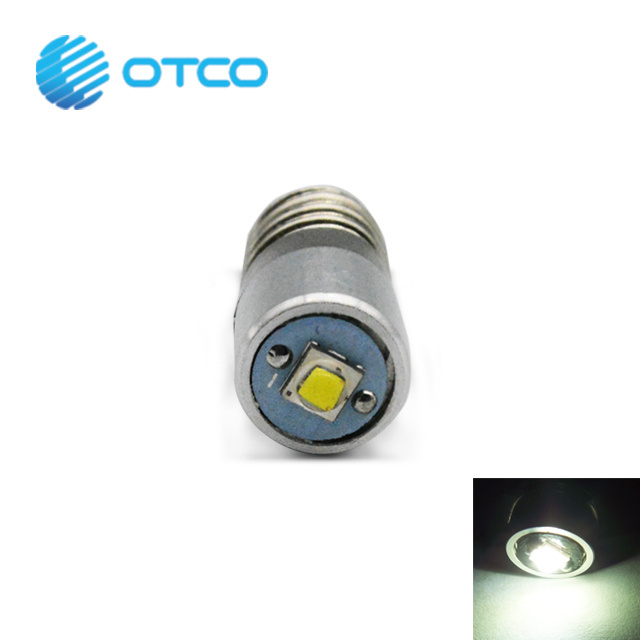 1W 1-9V White E10 P13.5 Led Flashlight Bulb