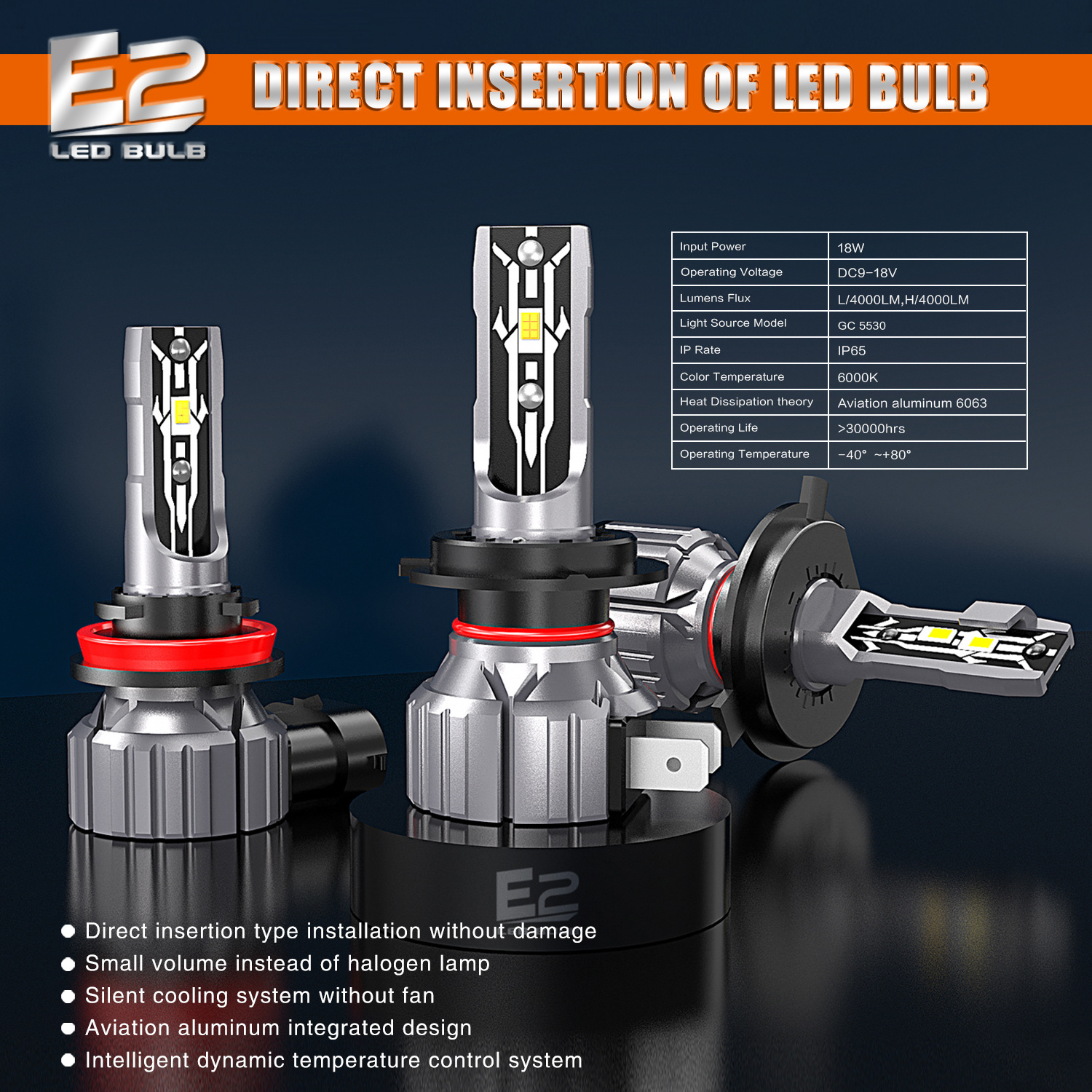 Focos Led Faros Para Coche Lamp 9012 880 881 H7 H11 36W Led Auto Headlight Lamp Led Lights Car H4 Headlight Bulb H7 Led