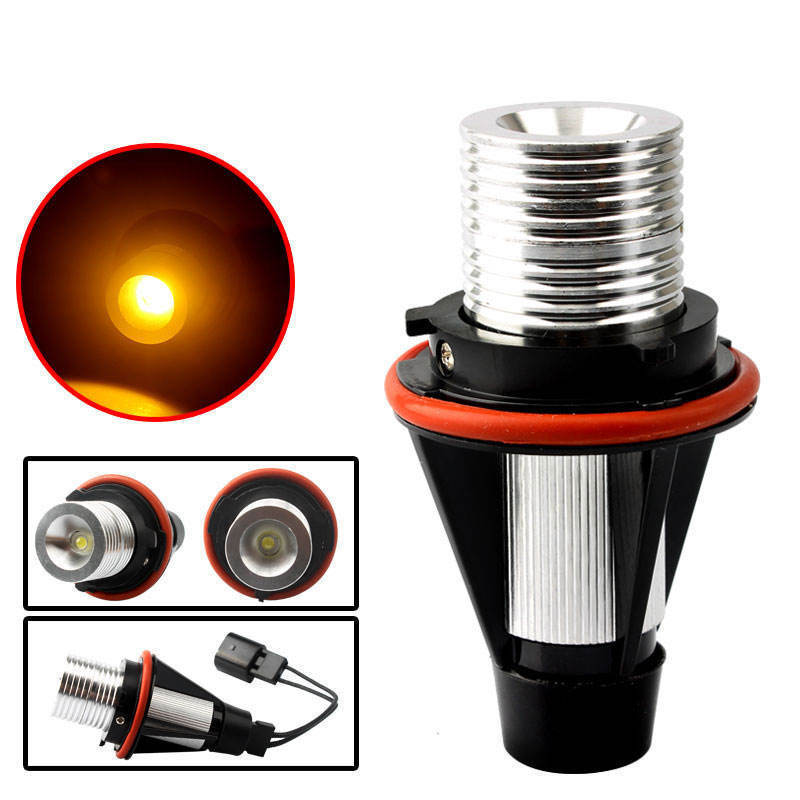 Ultra Bright Angel Eyes 5W 6500K Bombillas LED Car LED Headlight Bulb Compatible For BMW E39 E60 E63 E64 E53 X5