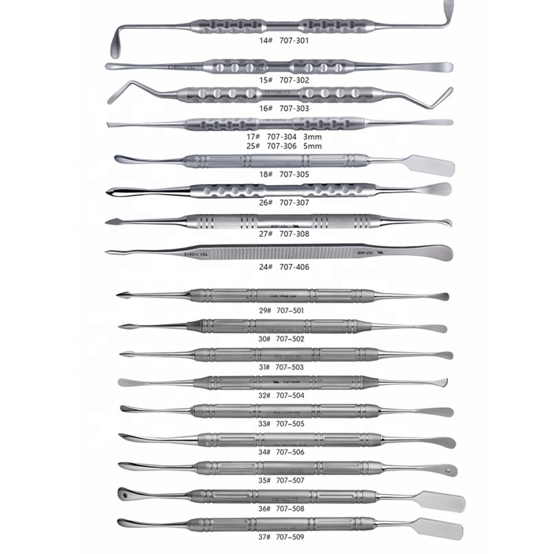 China TIANTIAN customized surgical instruments implant dental periosteal elevators for dentist