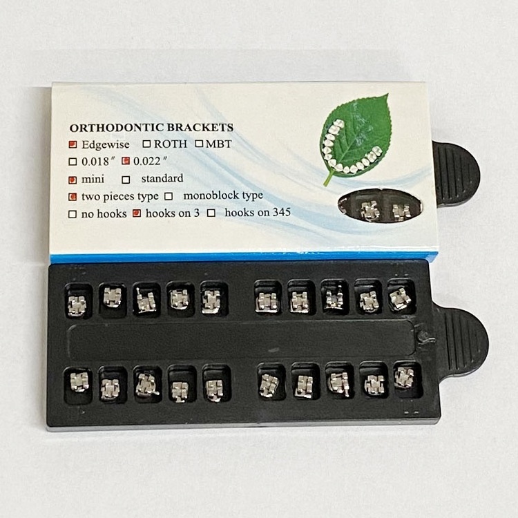 Tiantian Dental metal orthodontic brackets China dental equipments