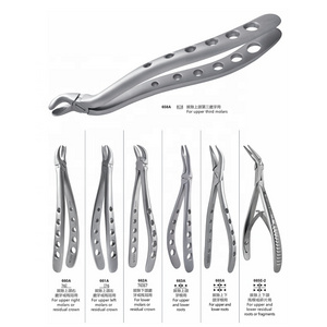 quality warranty dental instruments adult and children extraction forceps of dentist equipment from China