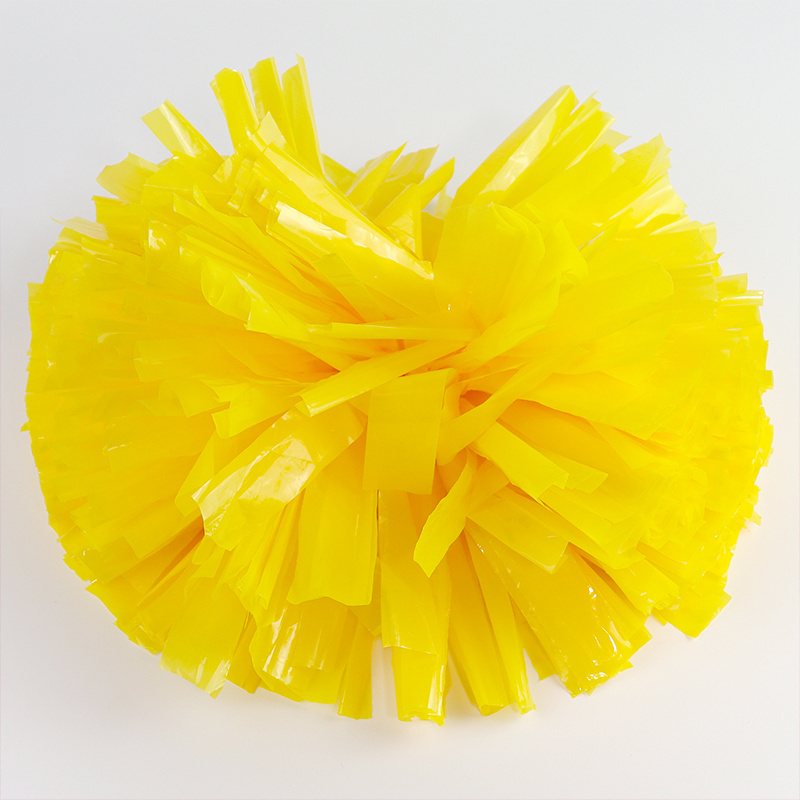 Wholesale  4/5/6 Inch  Dance Cheer  Hand Ring Cheerleading Pom Poms for Dance Party